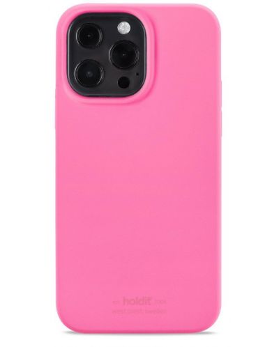Калъф Holdit - Silicone, iPhone 13 Pro, розов - 1