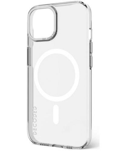 Калъф Decoded - Recycled Plastic Clear, iPhone 15, прозрачен - 2