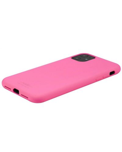 Калъф Holdit - Silicone, iPhone 11, розов - 3
