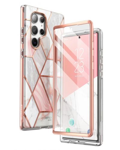 Калъф i-Blason - Cosmo, Galaxy S23 Ultra, Marble Pink - 3