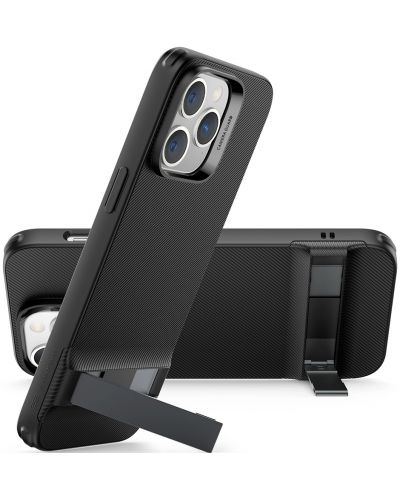 Калъф ESR - Air Shield Boost Kickstand, iPhone 14 Pro, черен - 1