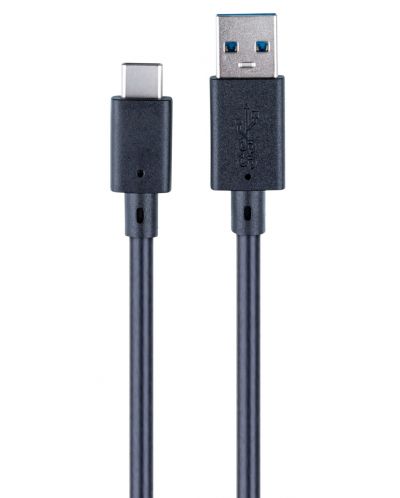 Кабел Nacon - Charge & Data USB-C Braided Cable 5 m (PS5) - 1