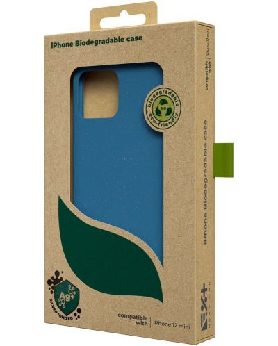 Калъф Next One - Eco Friendly, iPhone 12 mini, син - 4