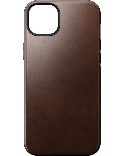 Калъф Nomad - Modern Leather MagSafe, iPhone 14, кафяв - 1