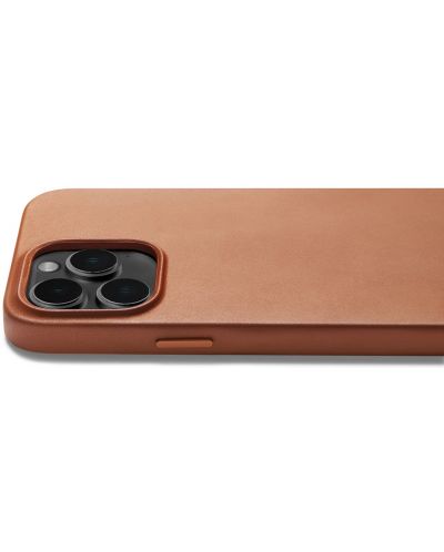 Калъф Mujjo - Full Leather MagSafe, iPhone 14 Pro Max, кафяв - 4