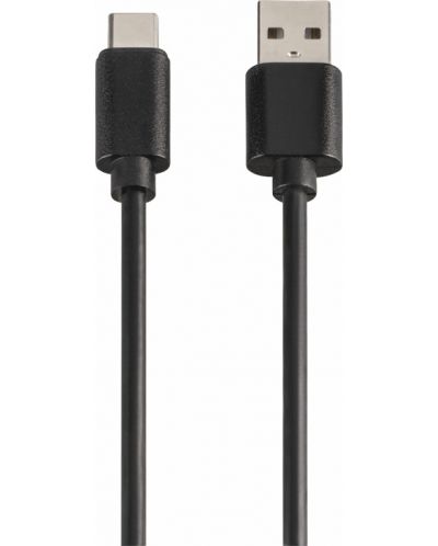 Кабел Hama - USB-C/USB2.0, 0.9m, черен - 2