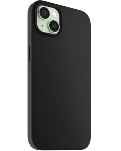 Калъф Next One - Black Silicone MagSafe, iPhone 15, черен - 2
