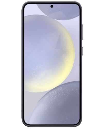 Калъф Samsung - Leather Cover, Galaxy S24 Plus, тъмнолилав - 3