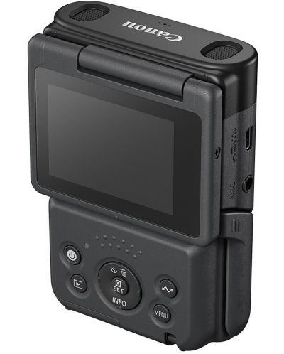 Камера за влогинг Canon - PowerShot V10, черна - 5