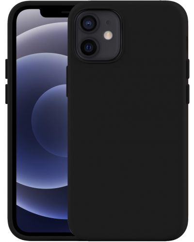Калъф Next One - Silicon, iPhone 12 mini, черен - 1