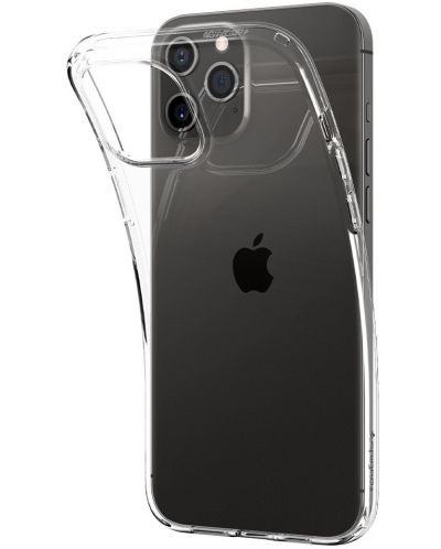 Калъф Spigen - Liquid Crystal, iPhone 12 Pro Max, прозрачен - 2