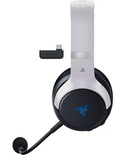 Гейминг слушалки Razer - Kaira Pro, PS, безжични, бели - 3