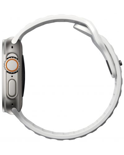 Каишка Nomad - Sport M/L, Apple Watch 1-9/Ultra/SE, бяла - 4