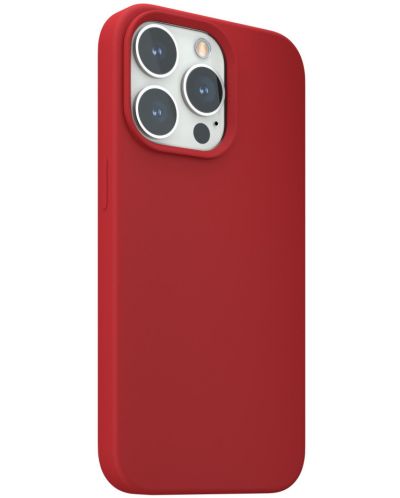 Калъф Next One - Silicon MagSafe, iPhone 13 Pro, червен - 3