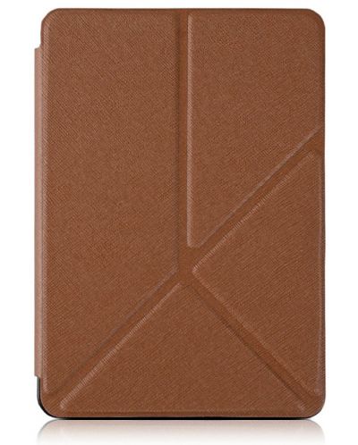 Калъф Garv - Origami, Kindle 2022, кафяв - 1