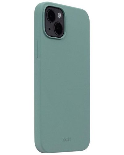 Калъф Holdit - Silicone, iPhone 14 Plus, Moss Green - 2