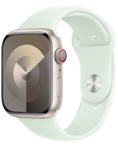Каишка Apple - Sport Band, Apple Watch, 45 mm, S/M, Soft Mint - 2