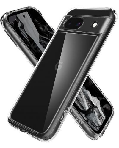 Калъф Spigen - Ultra Hybrid, Google Pixel 8a, прозрачен - 3