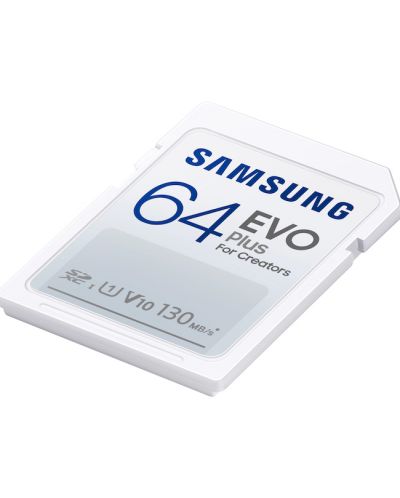 Карта памет Samsung - EVO Plus, 64GB, SDXC, Class10 - 4