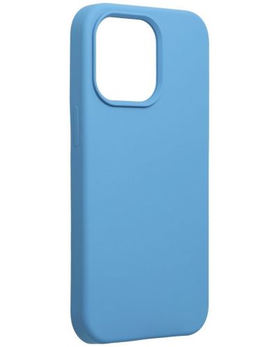 Калъф Forcell - Silicone, iPhone 13 Pro, син - 1