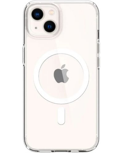 Калъф Spigen - Ultra Hybrid Mag, iPhone 14/13, бял/прозрачен - 1