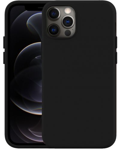 Калъф Next One - Silicon, iPhone 12 Pro Max, черен - 1