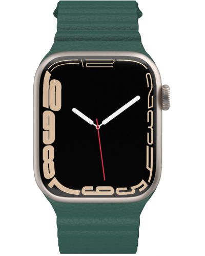 Каишка Next One - Loop Leather, Apple Watch, 42/44 mm, Leaf Green - 3