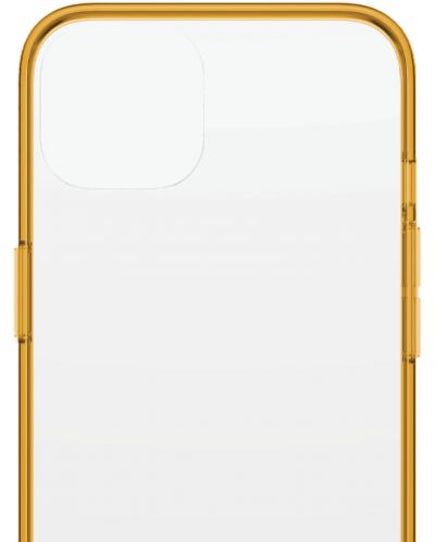 Калъф PanzerGlass - ClearCase, iPhone 13/14, прозрачен/оранжев - 5