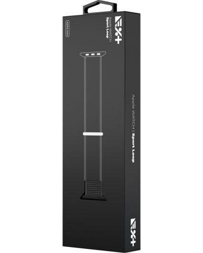 Каишка Next One - Sport Loop Nylon, Apple Watch, 42/44 mm, черна - 5