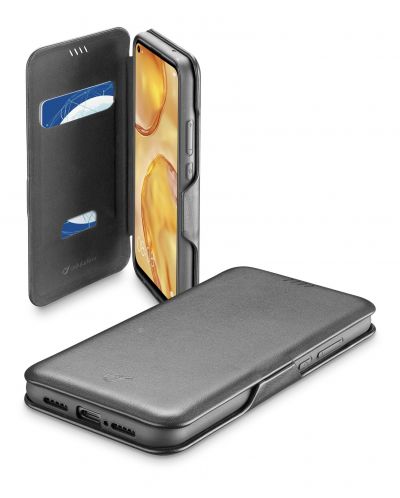 Калъф Cellularline - Book Clutch, Huawei P40 Lite, черен - 1