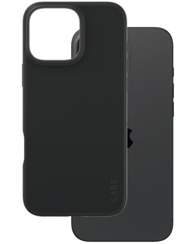 Калъф CARE - Fashionable, iPhone 16 Pro Max, черен - 3