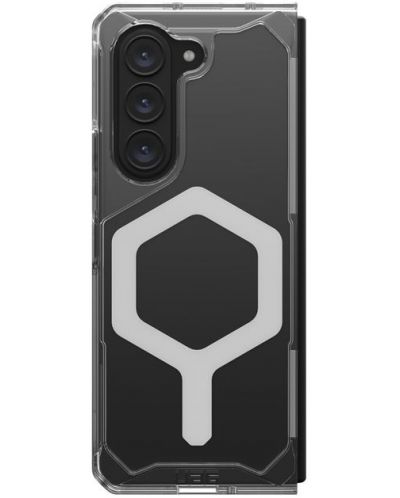 Калъф UAG - Plyo Pro, Galaxy Z Fold 5, MagSafe, прозрачен/сребрист - 5