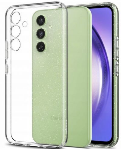 Калъф Spigen - Liquid Crystal Glitter, Galaxy A54 5G, Crystal Quartz - 1