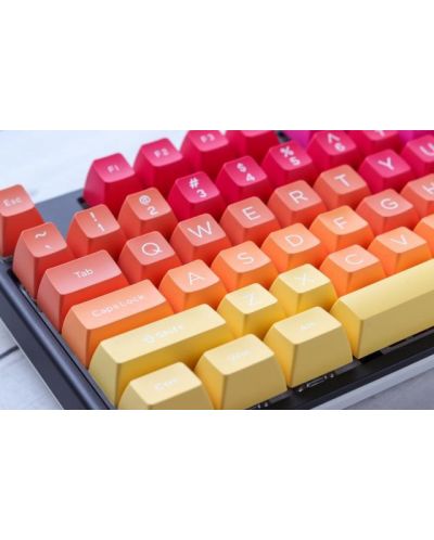 Капачки за механична клавиатура Ducky - Afterglow, 108-Keycap Set - 8