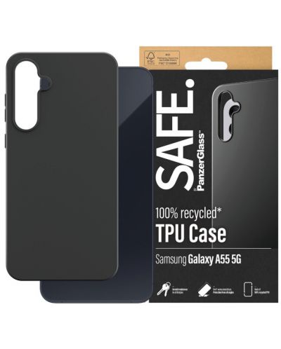 Калъф SAFE - Galaxy A55 5G, черен - 1