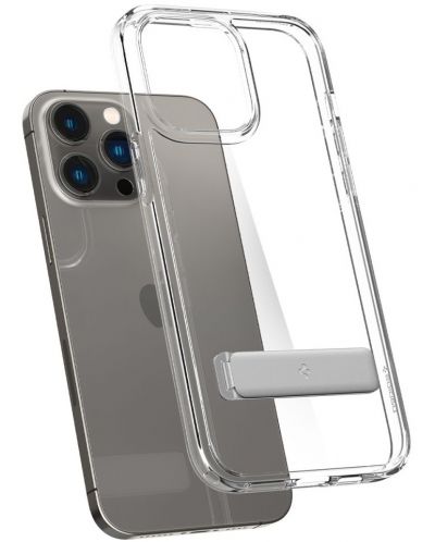 Калъф Spigen - Ultra Hybrid S, iPhone 14 Pro Max, прозрачен - 4