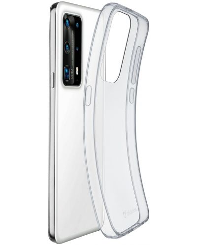 Калъф Cellularline - Fine, Huawei P40 Lite, прозрачен - 1