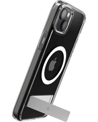 Калъф Spigen - Ultra Hybrid S, iPhone 15 Plus, Crystal Clear - 8