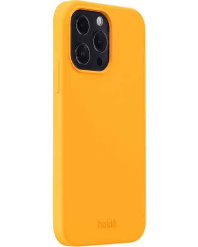 Калъф Holdit - Silicone, iPhone 13 Pro, оранжев - 2
