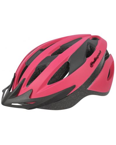 Каска Polisport - Sport Ride, размер L, 58-62 cm, розова/черна - 1