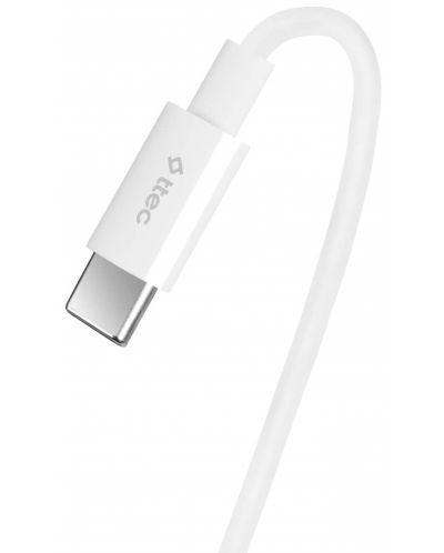 Кабел ttec - Fast Charge, USB-C/USB-C, 0.3 m, 65W, бял - 3