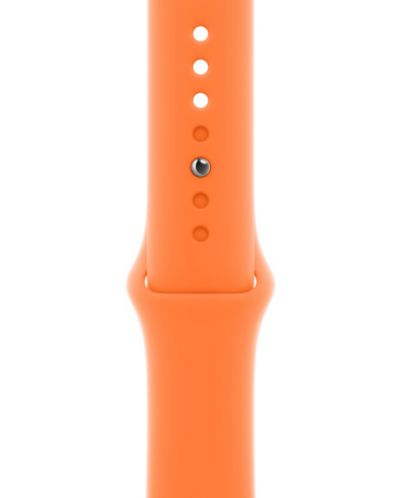 Каишка Apple - Sport, Apple Watch, 45 mm, Bright Orange - 1