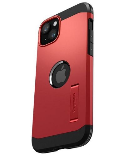 Калъф Spigen - Tough Armor MagSafe, iPhone 15, червен - 3