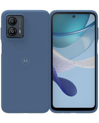 Калъф Motorola - Premium Soft, Moto G53 5G, син - 2