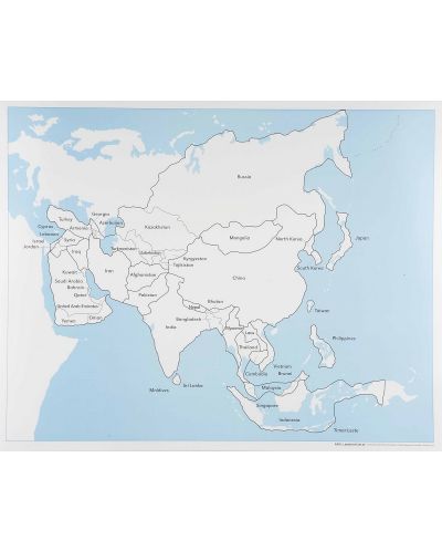 Карта на Азия Smart Baby - 1