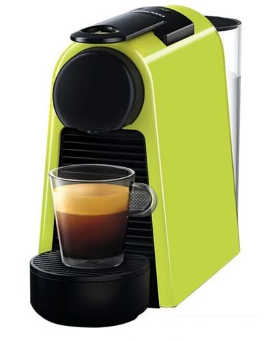 Кафемашина с капсули Nespresso - Essenza Mini, D30-EURENE2-S, 19 bar, 0.6 l, Lime Green - 1