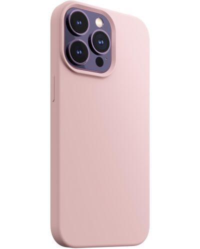 Калъф Next One - Silicon MagSafe, iPhone 14 Pro, розов - 3