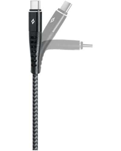Кабел ttec - Extreme, USB-A/USB-C, 1.5 m, черен - 3