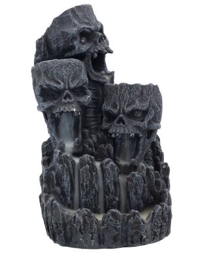 Кадилница Nemesis Now Adult: Gothic - Skull Backflow, 17 cm - 1