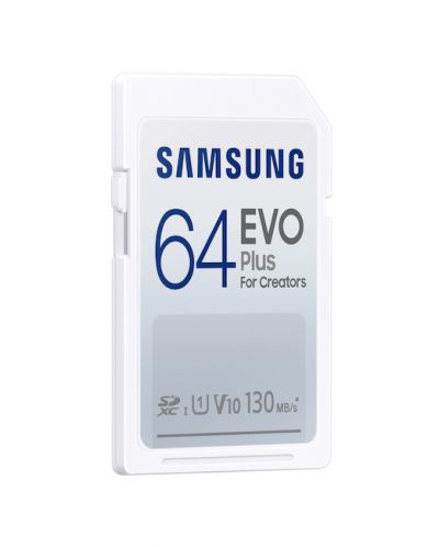 Карта памет Samsung - EVO Plus, 64GB, SDXC, Class10 - 3